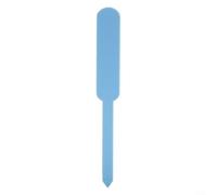 Lot de 100 étiquettes d'identification en plastique pour jardiniers - Pour étiqueter des fleurs, des légumes, des herbes et des plantes indigènes dans n'importe quel climat (bleu clair)