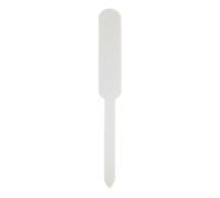 Lot de 100 étiquettes en plastique étanches pour plantes de jardin pour organiser et marquer les plantes (blanc)