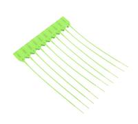 Lot de 100 étiquettes en plastique numérotées pour bagages, extincteurs, chaussures, etc. (U 006001 à U 006100) Vert