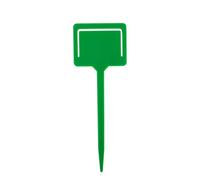 Lot de 100 étiquettes en plastique pour plantes de jardin, marqueurs et étiquettes imperméables pour nommer les plantes, les légumes, les plantes en pot (vert)