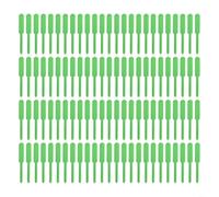 Lot de 100 étiquettes en plastique pour plantes vivaces, bulbes et herbes avec marqueur permanent (vert)