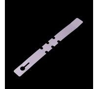 Lot de 100 étiquettes en PVC imperméables et résistantes au soleil pour orchidées, roses et herbes (blanc)