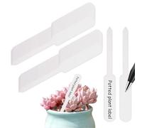 Lot de 100 étiquettes pour plantes - Pour jardin et plein air - Résistantes aux intempéries et à l'eau - Pour potager, serre, pots de semences et bordures de fleurs