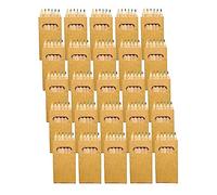 Lot de 100 étuis de crayons de couleur avec 6 crayons de couleur chacun, cadeau pour enfants contre l’ennui, cadeau d'anniversaire, fête d'enfants