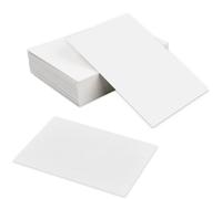 Lot de 100 feuilles A6 vierges, polyvalentes, 250 g/m², idéales pour cartes postales et bricolage, cartes de vœux