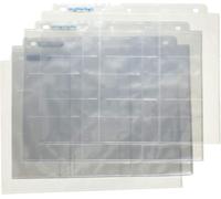 Lot de 100 feuilles classeur pour 9 cartes Ultra Pro silver series format 63.5x8