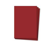 Lot de 100 feuilles de carton de bricolage DIN A4, rouge foncé, 240 g/m², 21 x 29,7 cm, à bricoler, pour album photo, carte de menu, imprimable, bricolage créatif