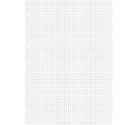 Lot de 100 feuilles de classeur à carreaux Format A4