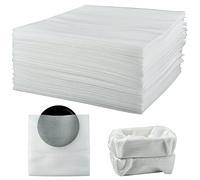 Lot de 100 Feuilles de Mousse d'Emballage - Papier à Bulles - Sacs en Coton Perlé pour Déménagement