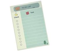 Lot de 100 feuilles de notes adhésives multifonctionnelles avec 6 animaux - Notes autocollantes - Lapins - Planification hebdomadaire pour étudiant