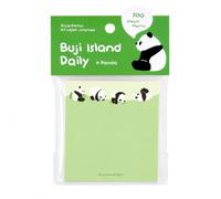 Lot de 100 feuilles de notes détachables non adhésives dégradées pour journal de bureau, fournitures de bureau, cadeaux de papeterie, (panda)