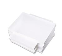 Lot de 100 feuilles de papier A4 blanc 80 g/m² pour imprimante et photocopieuse