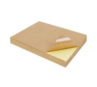 Lot de 100 feuilles de papier adhésif multifonction imprimable pour adresses, étiquettes d'adresse, étiquettes adhésives pour travaux manuels
