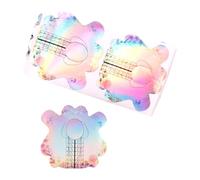 Lot de 100 feuilles de papier adhésif pratique pour manucure - Fournitures de formation pour ongles élégants - Pour toutes les occasions