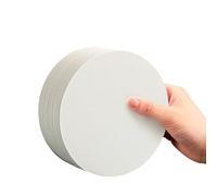 Lot de 100 feuilles de papier aquarelle pour aquarelle, acrylique, peinture, dessin, 300 g/m², texture fine