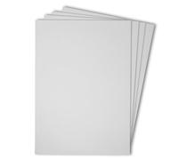Lot de 100 feuilles de papier cartonné blanc recyclé A5 220 g/m² d'épaisseur - Fabrication de cartes, impression, copie, illustrations