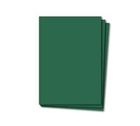 Lot de 100 feuilles de papier cartonné DIN A4 - Vert foncé - 240 g/m² - 21,0 x 29,7 cm - Carton pour bricolage pour album photo, carte de menu, carte imprimable, DIY créatif
