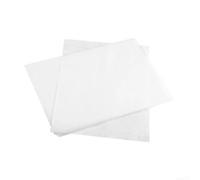 Lot de 100 feuilles de papier de libération en silicone de qualité supérieure pour machine à presser - Feuilles antiadhésives robustes pour extraction botanique et peinture - pH équilibré résistant à