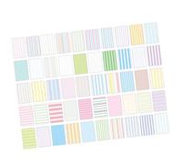 Lot de 100 feuilles de papier de notes décoratives multi-usages pour journal intime, carnet de notes, scrapbooking, décoration
