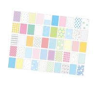 Lot de 100 feuilles de papier de notes décoratives, poids léger, portable, pour écrire et prendre des réunions quotidiennes