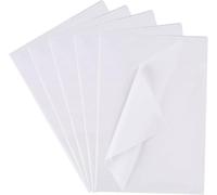 Lot De 100 Feuilles De Papier De Soie Blanc - 30 X 40 Cm - Pour Emballage Cadeau ,Décoration De Bouquet De Fleurs