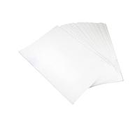 Lot de 100 feuilles de papier de transfert thermique à repasser sur t-shirt pour tissu blanc clair foncé