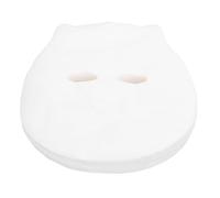 Lot de 100 feuilles de papier facial prédécoupées pour enfants, compresses humides jetables en coton, feuilles de papier visage fantôme pour bébé, 15,5 x 14 cm