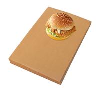 Lot de 100 feuilles de papier sulfurisé anti-adhésif et résistant à la graisse pour biscuits, pain, gâteaux