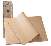 Lot de 100 feuilles de papier sulfurisé de 40,6 x 61 cm, feuilles de papier sulfurisé antiadhésives prédécoupées pour la cuisson, la cuisine, les grillades, la friteuse à air et la cuisson à la vapeur