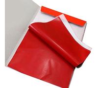 Lot de 100 feuilles de papier transfert carbone rouge (12,7 x 18,3 cm) pour bois, papier, toile, parfait pour la couture de tissu et les projets de broderie