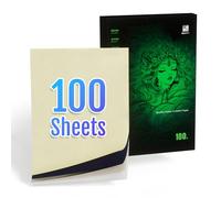 Lot de 100 feuilles de papier transfert pour tatouage, format A4, compatible avec imprimantes Tatoo, MT660...