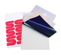 Lot de 100 feuilles de papier transfert professionnel pour tatouage 4 couches pour améliorer la créativité et les studios de tatouage