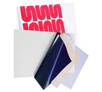 Lot de 100 feuilles de papier transfert thermique pour tatouage, motifs clairs et pratiques, 4 couches pour artistes professionnels