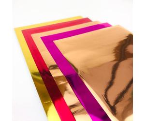 Lot de 100 feuilles de transfert prédécoupées pour Cricut Maker 3, 2, 1, Cricut Joy Explore 3, 2 Air 2 Cameo 3 4 (pas de chauffage nécessaire) Or rose, rose rubis