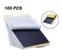 Lot de 100 feuilles de transfert thermique pour tatouages compatibles avec les imprimantes (21cm*29,7cm)