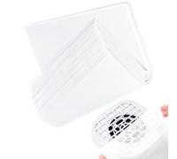 Lot de 100 feuilles filtrantes pour collecteur de poussière d'ongles - Papier de rechange pour machines - Pour la maison, le studio de beauté, la manucure, les soins du corps, jetables - Feuilles non
