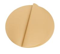 Lot De 100 Feuilles Papier Cuisson Rond Anti-Adhésif 30 Cm, Papier Sulfurisé Brun Résistant À La Chaleur, Idéal Pour Four, Barbecue, Pâtisserie, Vapeur, Gâteaux, Biscuits, Cuisine Maison