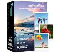 Lot de 100 Feuilles Papier Photo A4 Mat 220 GSM, Résistant Éclaboussures | Papier Photo Imprimable pour Imprimante - Compatible avec Canon, HP & Epson | Jet d'Encre et Laser, Mat, 220 g/m²