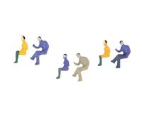 Lot De 100 Figurines De Train Peintes, Personne Passagers, Échelle 1:100 Ho Tt