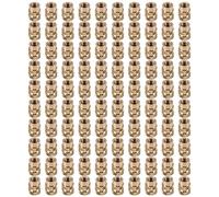 Lot de 100 filetages moletés en filetage avec insert thermique résistant à l'écrou à encastrer pour imprimante 3D