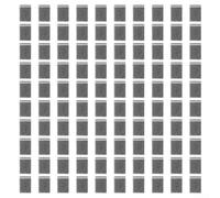 Lot de 100 filets pour arbres fruitiers en maille fine en nylon pour protection des oiseaux et des insectes, faciles à installer, réglables pour pommes, poires, raisins, fraises, pêches et grenades