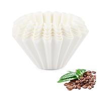 Lot de 100 filtres à café pour Beem, Animo, Bartscher Beem, Phillips, Cuisinart, Gastroback - 80/200 mm - Pour cafetière - Blanc