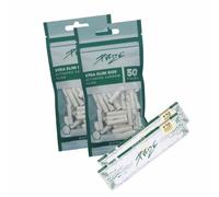 Lot de 100 filtres à charbon actif PURIZE Xtra Slim Size 6 mm - 2 feuilles PURIZE - Blanc