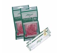 Lot de 100 filtres à charbon actif PURIZE Xtra Slim Size 6 mm 2 feuilles PURIZE (rose)
