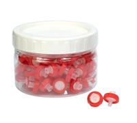 Lot de 100 Filtres de Seringue PTFE Hydrophilic 0,45 Micron, Diamètre de la Membrane de 13 mm, Filtration de Laboratoire à Haut Débit pour Biomed Scientific