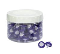 Lot de 100 Filtres de Seringue PVDF Hydrophilic 0,45 Micron, Diamètre de la Membrane de 13 mm, Filtration de Laboratoire à Haut Débit pour Biomed Scientific