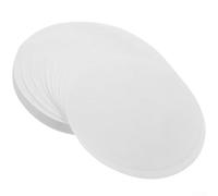 Lot de 100 filtres ronds de laboratoire pour expériences scientifiques, 12,5 cm et 18 cm de diamètre, débit à vitesse moyenne, qualité qualitative, compatible avec (18 cm)