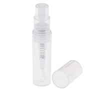 Lot de 100 flacons vaporisateurs rechargeables transparents de 3 ml