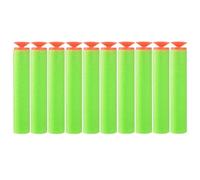 Lot de 100 fléchettes à ventouse pour blasters Nerf N-Strike Elite Series 7 cm de long, 1,3 cm de diamètre, vert