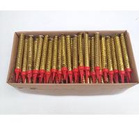 Lot de 100 Fontaines lumineuses durée 1 minute pour gâteau et bouteille de champagne - la boite de 100 fontaines - longueur 12 cm - 1 allume bougie flexible métal rechargeable